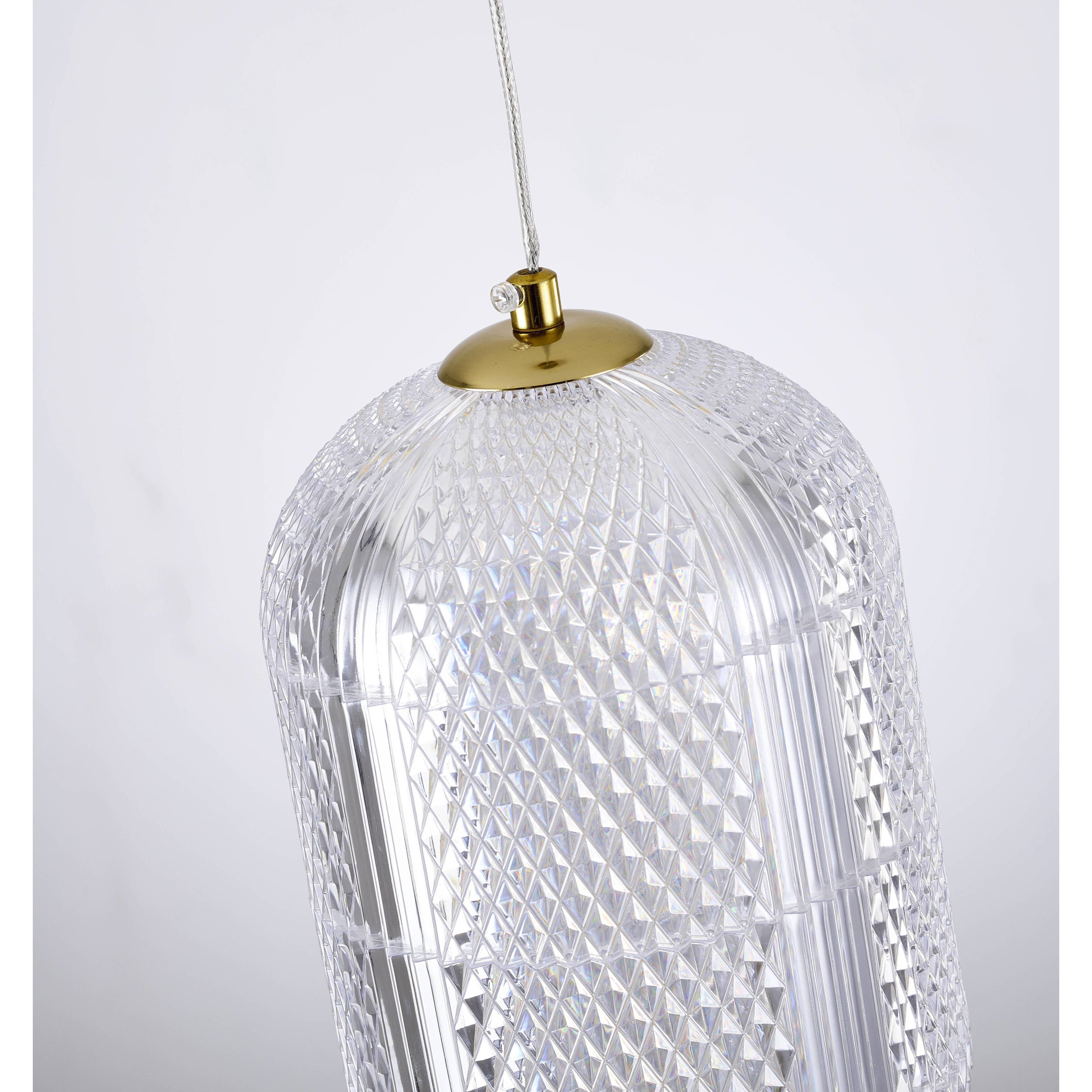 Canada Pendant Ceiling Light in Brass