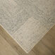 Laid Back Luxe Ivory and Blue Indoor Rug