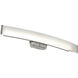 Layla LED 32.66 inch Brushed Nickel Vanity Light Wall Light in 32 in