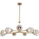 Smyth 9 Light 54 inch Antique Brass Chandelier Ceiling Light