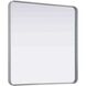 Remy 36 X 36 inch Silver Mirror