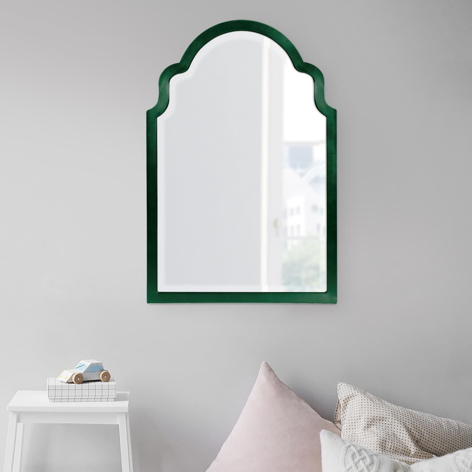 Sultan 36 X 24 inch Hunter Green Mirror