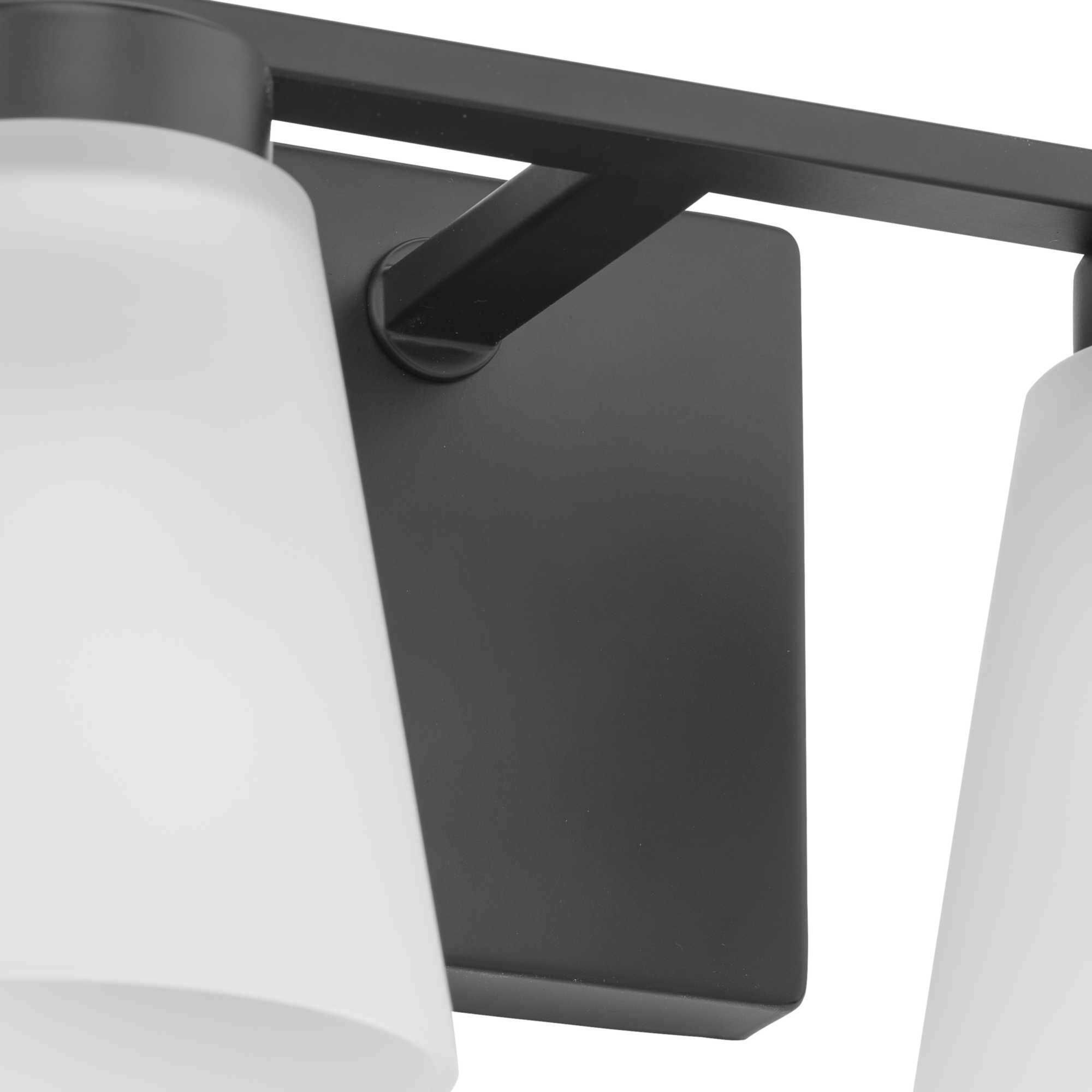 Tanner 4 Light 31.12 inch Matte Black Vanity Light Wall Light