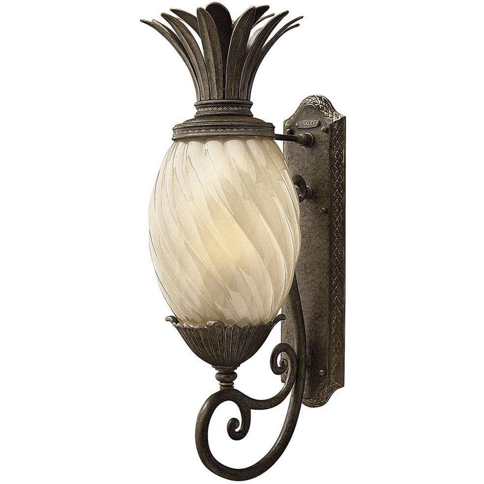 Plantation 1 Light 10.25 inch Outdoor Wall Light