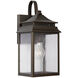Sutter Creek 1 Light 15 inch Oiled Bronze Outdoor Wall Lantern