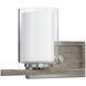 Beaches 4 Light 34 inch Brushed Nickel Bath Vanity Wall Light