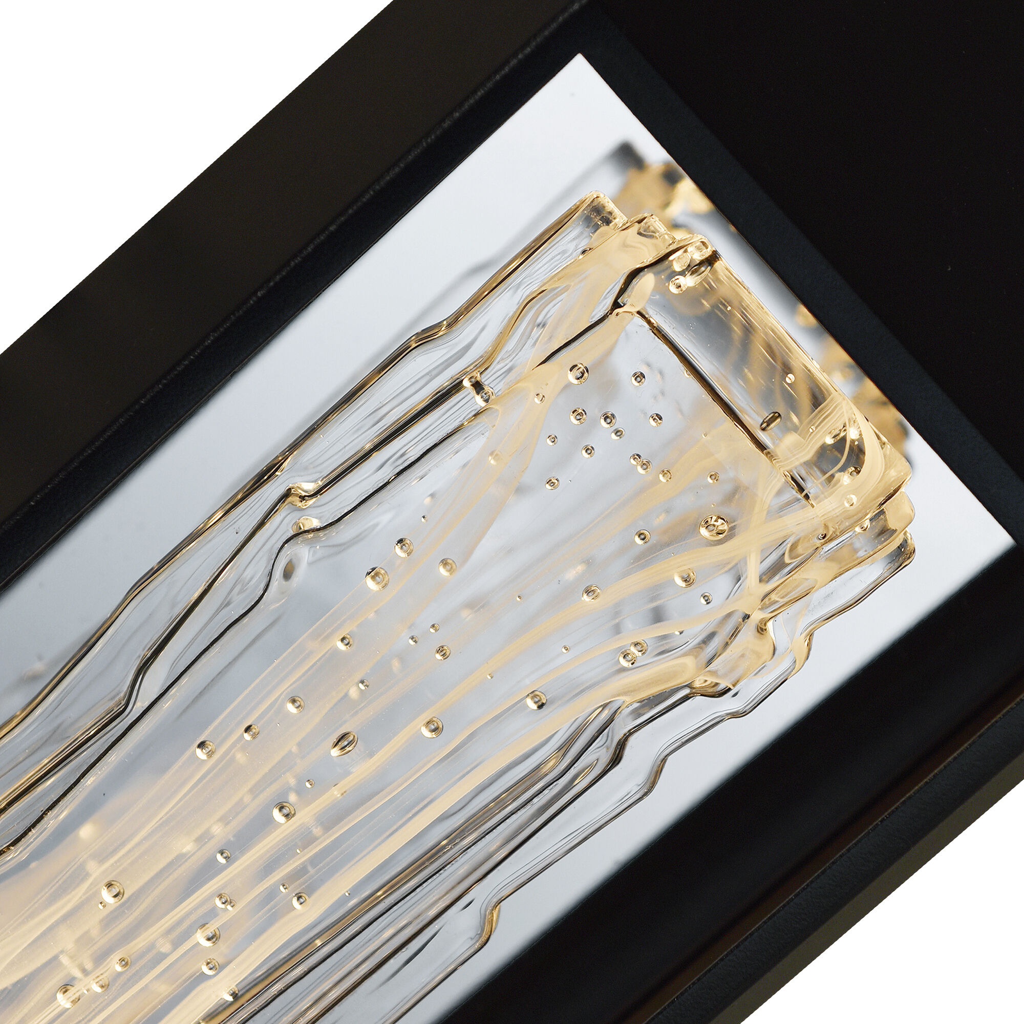 Curva LED 24 inch Sand Black Outdoor Wall Light