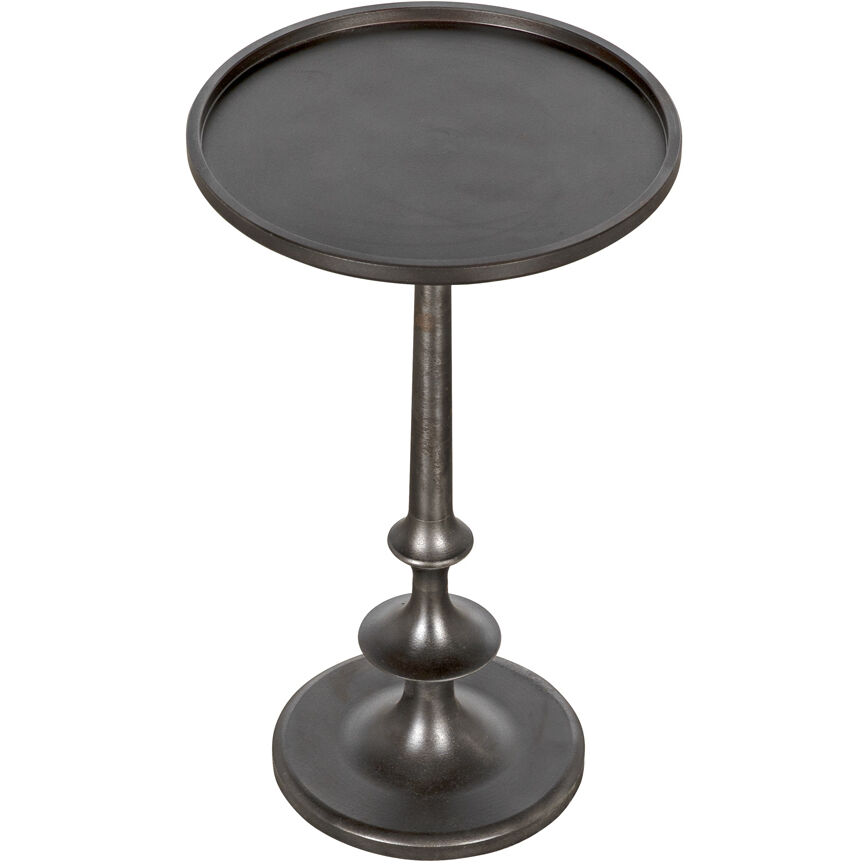 Terni 20 X 12 inch Matte Black Side Table