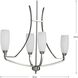 Anna 4 Light 12.5 inch Brushed Nickel Chandelier Ceiling Light
