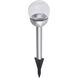 Allium 0.07 watt Silver Outdoor Path Light, Pack of 4