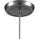 Lungo 1 Light 3 inch Satin Nickel Mini Pendant Ceiling Light