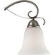 Brighton 4 Light 33 inch Brushed Nickel Vanity Light Wall Light