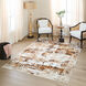 Piave 130 X 94 inch Earth Tones Rug in 8 x 11