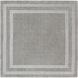 Sorrento 96 X 96 inch Taupe Handmade Rug in 8 Ft Square, Square