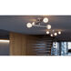 Lane LED 20 inch Satin Nickel Flush Mount Ceiling Light