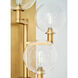 Sean Lavin Gambit 8.3 inch Satin Nickel Wall Light in Incandescent
