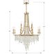 Gabrielle 12 Light 30 inch Antique Gold Chandelier Ceiling Light