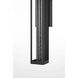 Amaris 1 Light 32 inch Black Outdoor Wall Sconce
