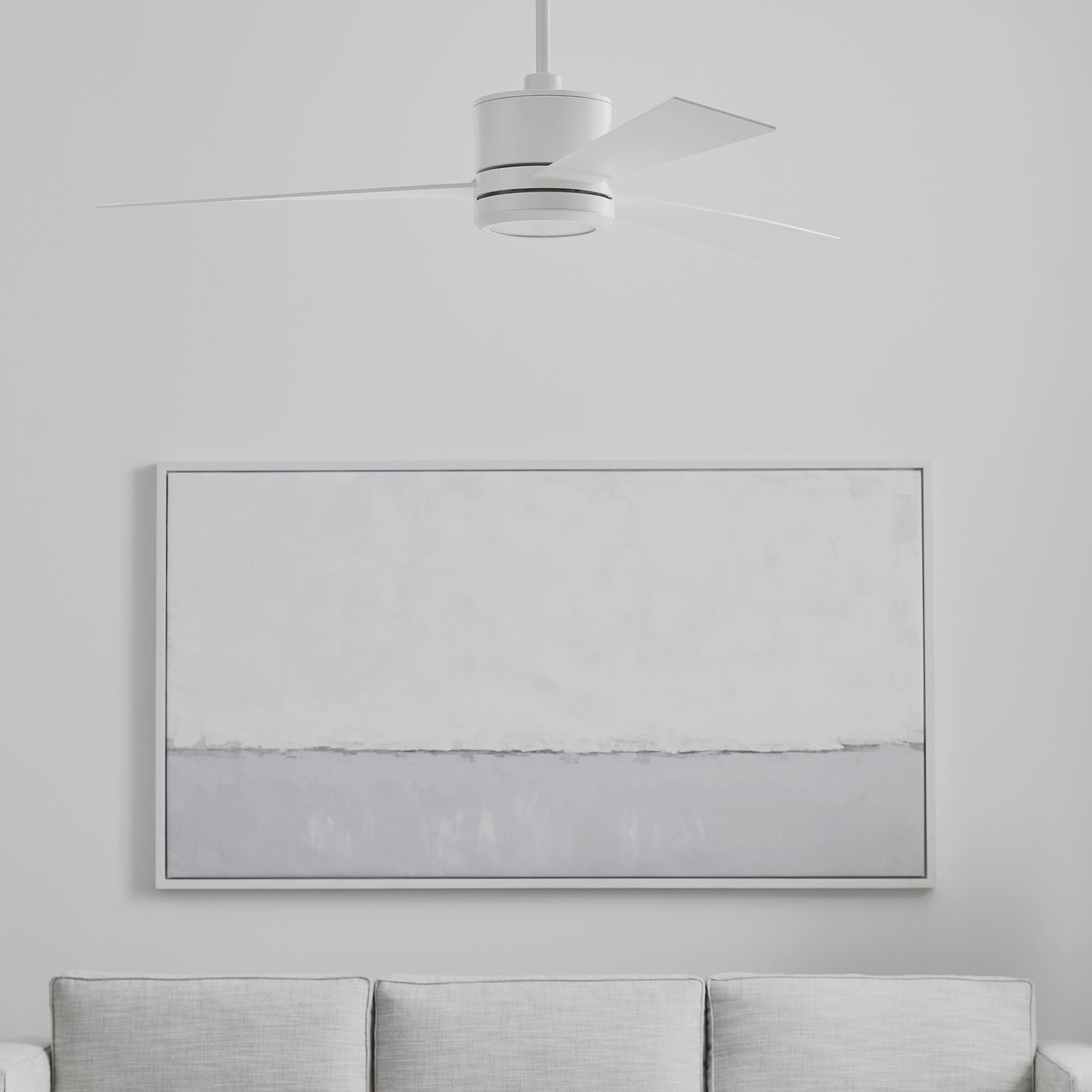 Vision 52 52 inch Matte White Ceiling Fan