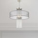 Alexis 4 Light 24 inch Brushed Nickel Pendant Chandelier Ceiling Light