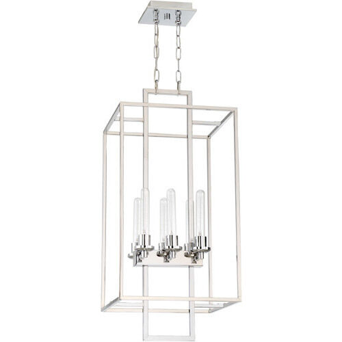 Cubic 6 Light 15.50 inch Foyer Pendant