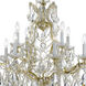 Maria Theresa 13 Light 28 inch Gold Chandelier Ceiling Light in Clear Hand Cut