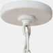 Julie Neill Acadia LED 30 inch Plaster White Chandelier Ceiling Light, Medium