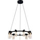 Artisan Collection/SORRENTO Series 27 inch Black Chandelier Ceiling Light