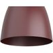 Wade 1 Light 8.5 inch Oxblood Flush Mount Ceiling Light