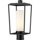 Sheridan 1 Light 17.5 inch Black Outdoor Post Mount Fixture