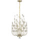 Irina 4 Light 18 inch Noble Brass Chandelier Ceiling Light