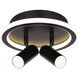 Denver Black Track Lighting Ceiling Light