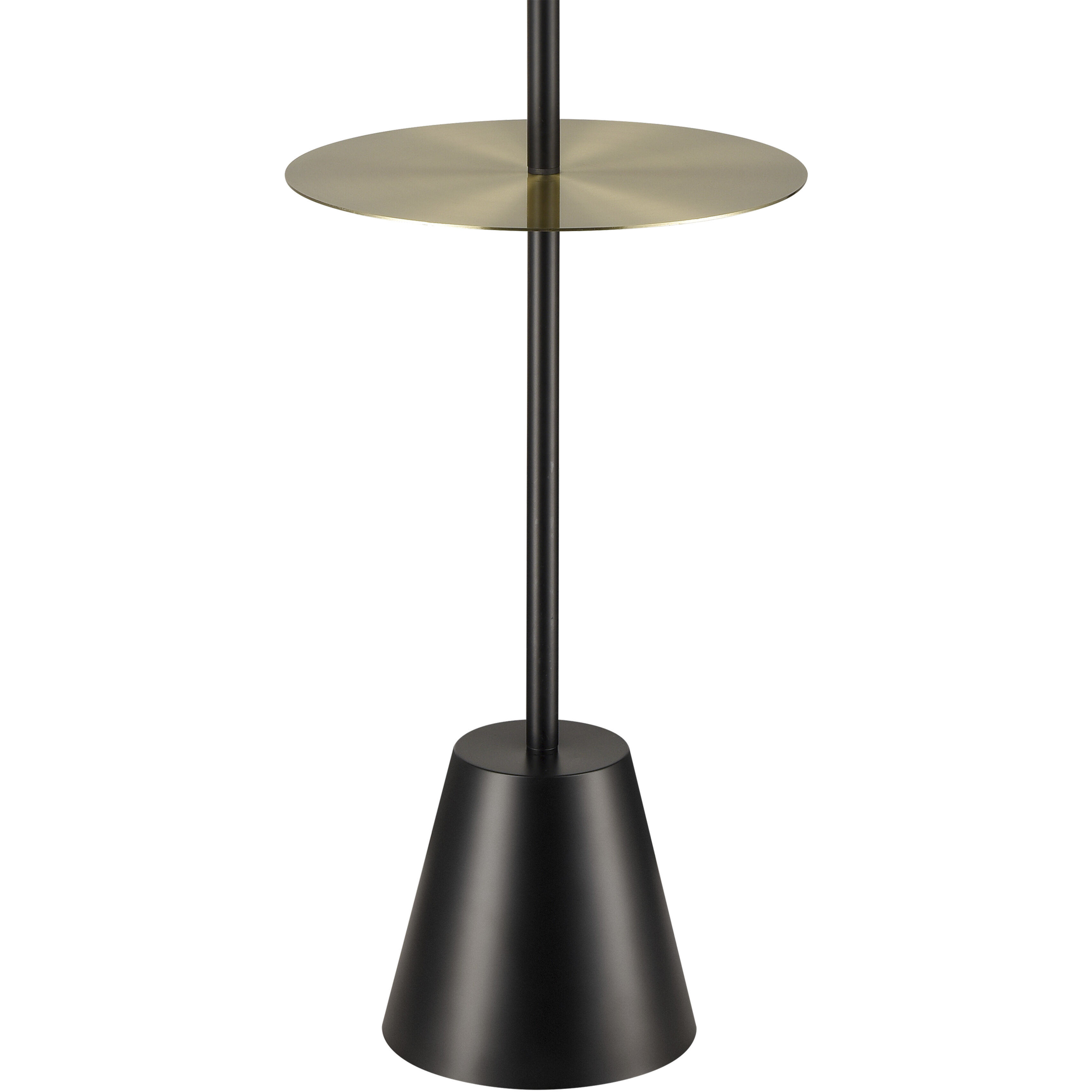 Abberwick 64 inch 150 watt Matte Black Floor Lamp Portable Light