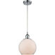 Ballston Farmhouse Chicken Wire LED 8 inch Polished Chrome Mini Pendant Ceiling Light, Ballston