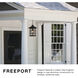 Freeport 1 Light 10 inch Oil Rubbed Bronze Outdoor Hanging Lantern