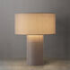 Moonlight 20 inch 9 watt Gray Table Lamp Portable Light