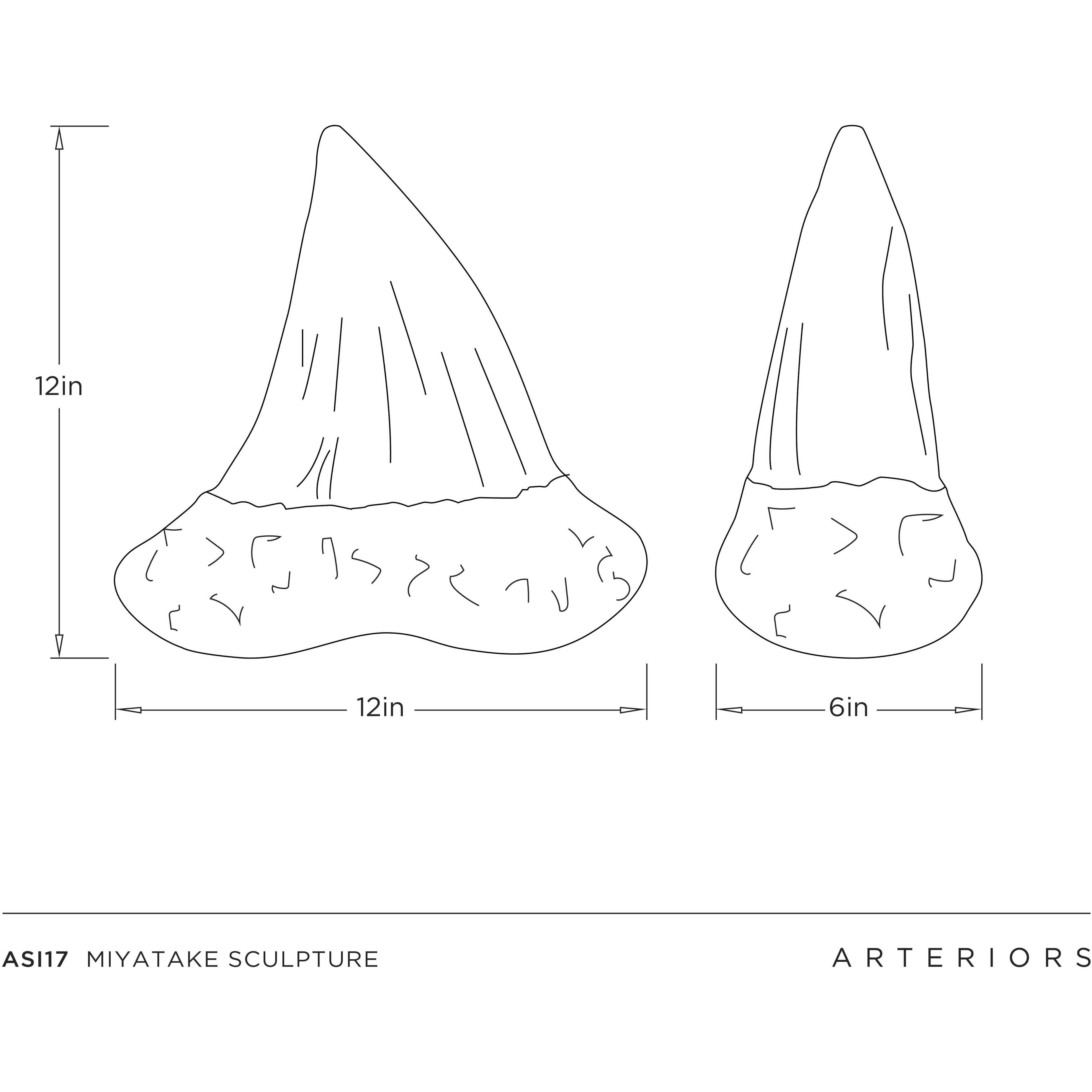 Miyatake 12 X 12 inch Sculpture
