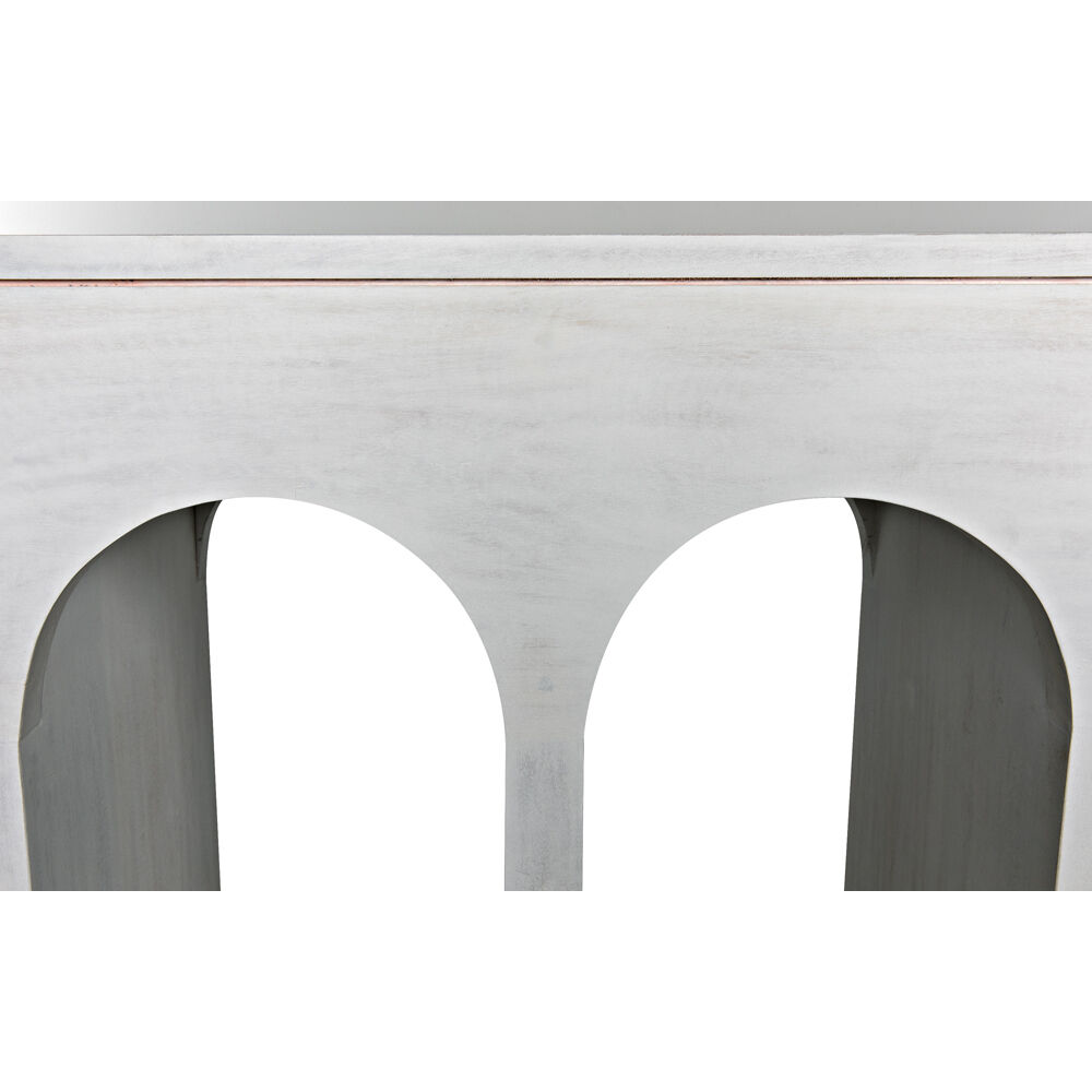 Bridge 59 X 14 inch White Wash Console