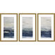 Oceania Blue and White Framed Art