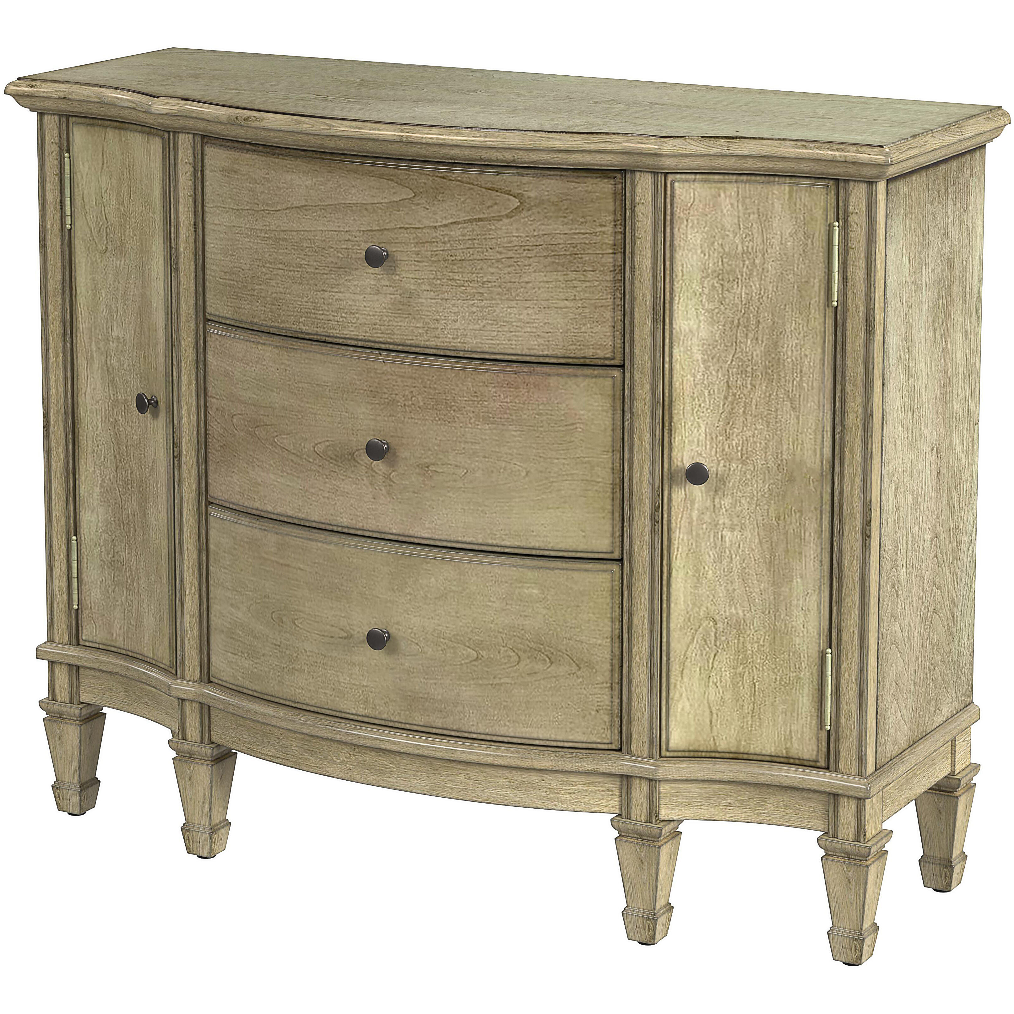 Sheffield 3 Drawer 2 Drawer Accent Cabinet in Beige