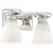 Jonathan 2 Light 12.75 inch Polished Nickel Bath Light Wall Light