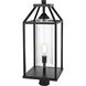 Zora 1 Light 26 inch Black Outdoor Post Light
