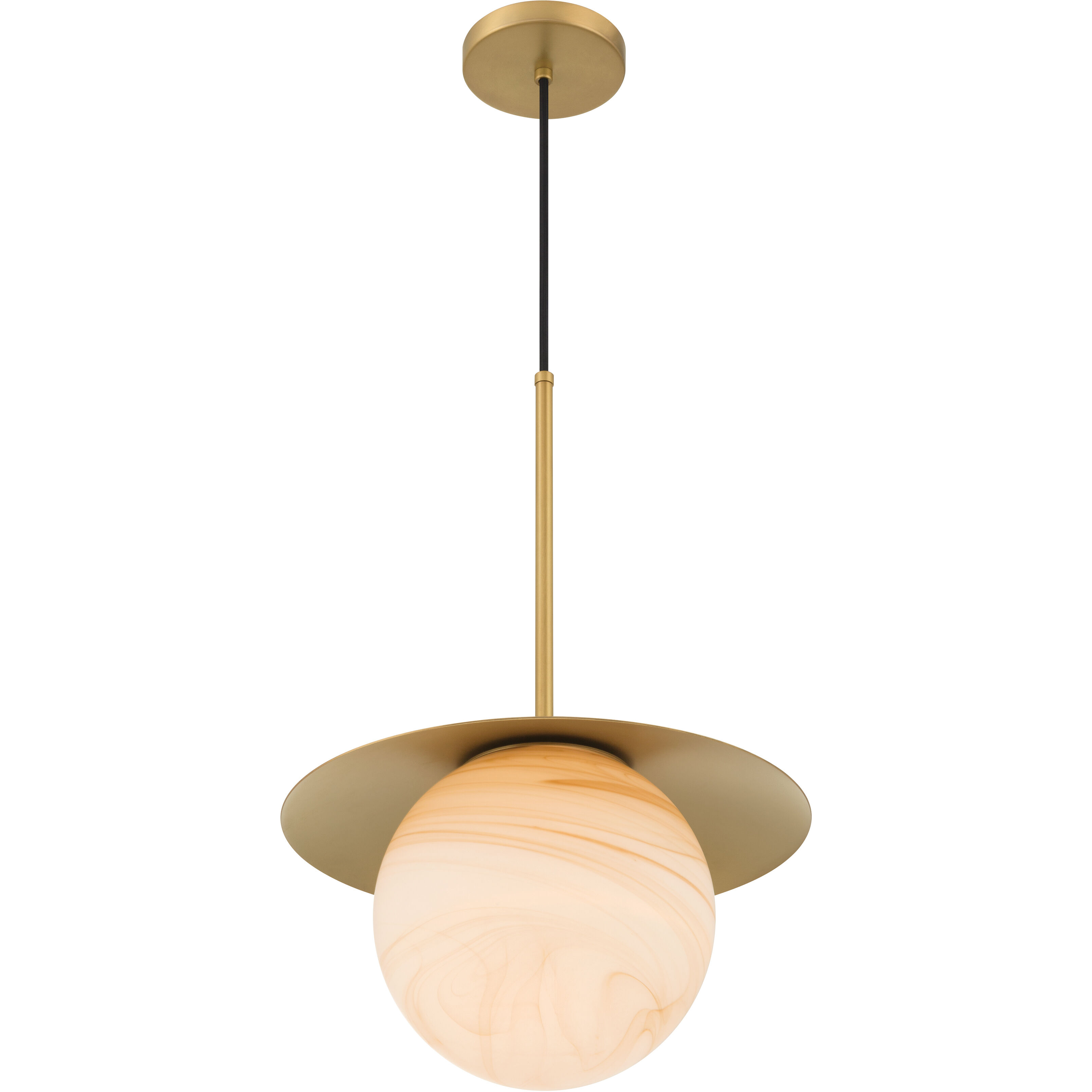 Olenne 1 Light 14 inch Legacy Brass Pendant Ceiling Light