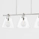 Karin 3 Light 44 inch Polished Nickel Island Pendant Ceiling Light