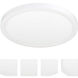 Luke LED 15 inch White Flush Mount Ceiling Light