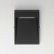 Steppes LED 6.75 inch Black Outdoor Wall Mount
