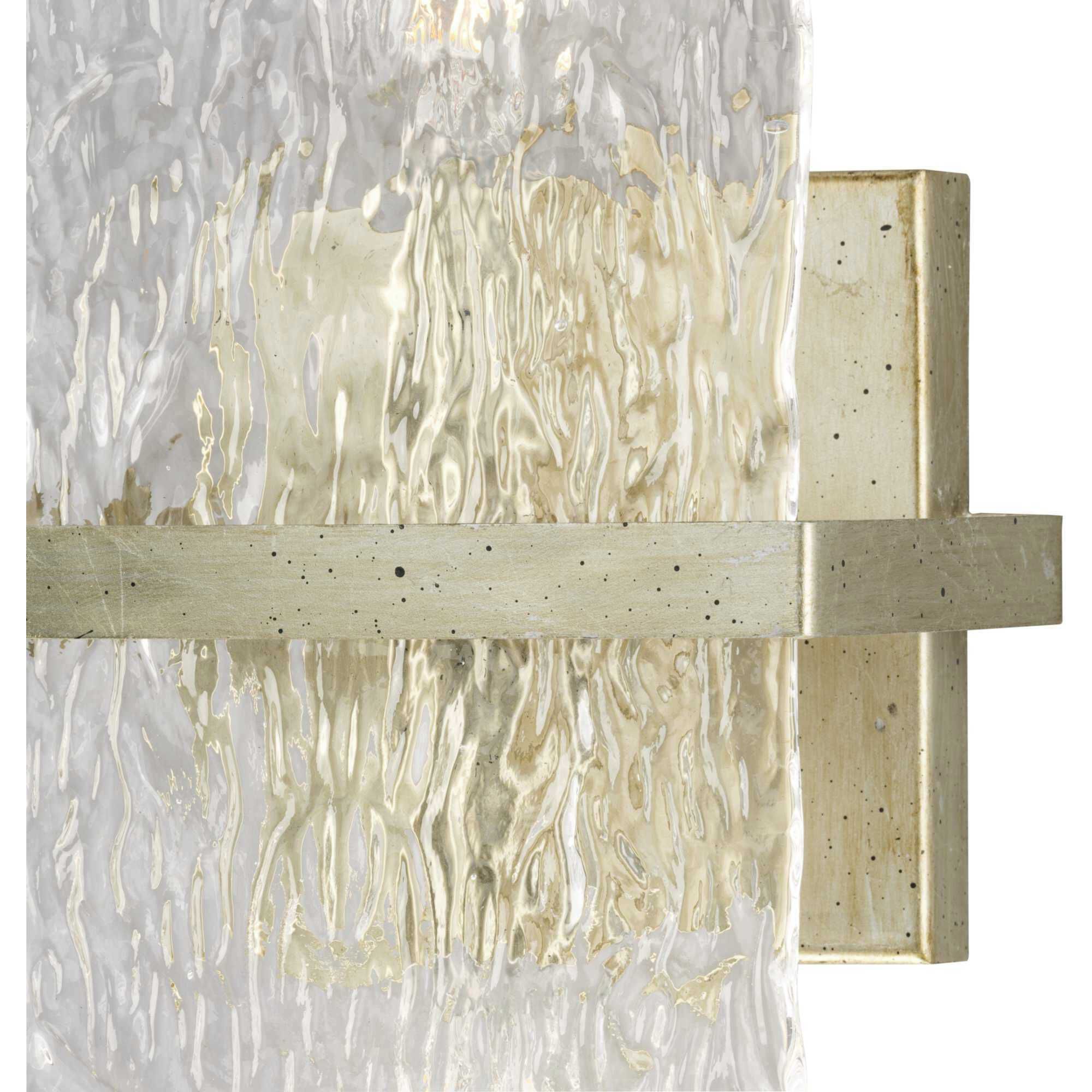 Chevall 2 Light 7 inch Gilded Silver Wall Sconce Wall Light, Design Series