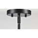 Clarksville 5 Light 28 inch Matte Black Chandelier Ceiling Light