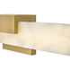 Cadiz LED 30 inch Heritage Brass Vanity Light Wall Light