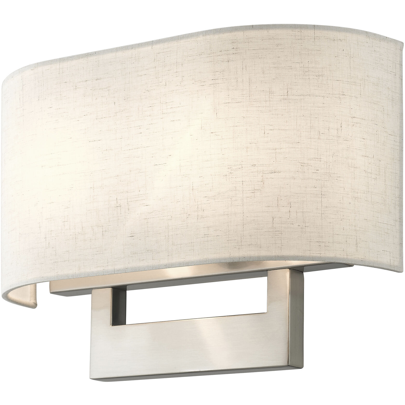 Allison Wall Sconce Wall Light in Brushed Nickel, Medium